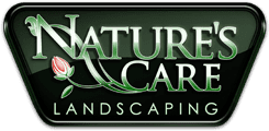 A picture of the nature care landscaping logo.